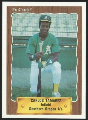 1990 1991 1993 Southern Oregon Athletics A's Minor League Baseball card - PICK - Image 1 of 3