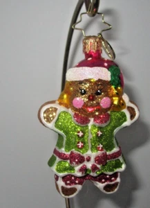 Christopher Radko Ginger Jill Lebkuchenmädchen Weihnachtsschmuck GEM 1017077 - Bild 1 von 4