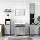 3 Piece Bathroom Cabinet Set Grey Sonoma Engineered Wood W2s8