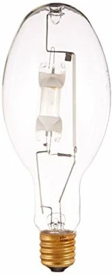Sylvania Clear Metal Halide Lamp, ED37 Mogul Screw (E39), 400W, 4000K - Image 1 of 2