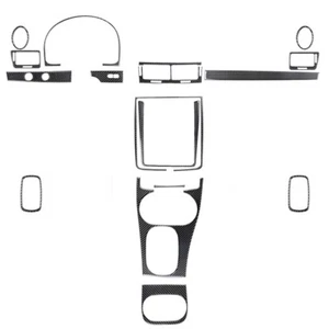 16Pcs For Chevrolet Cobalt 2005-10 Carbon Fiber Full Interior Set Kit Cover Trim - Picture 1 of 11