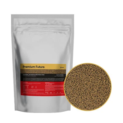 KOIFRIEND Koifutter 0,5 - 3 kg Premium Futura 2 mm Aufzuchtfutter Brutfutter Fischfutter