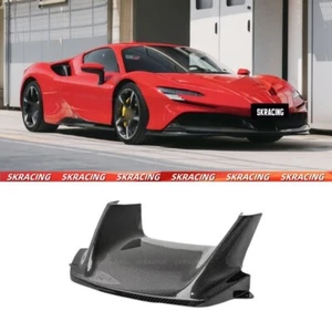 Carbon Fiber Front Bumper Vent Intake Splitter Body Kits For 20-24 Ferrari SF90 - Picture 1 of 16