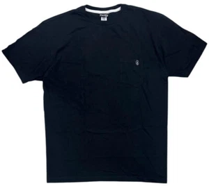Volcom Men's Pocket T-Shirt Stone Logo Short Sleeve Tee in X-Large Black - Picture 1 of 2