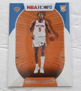 2020-21 Panini Hoops Immanuel Quickley Rookie New York Knicks #249 - Picture 1 of 2