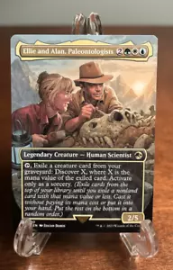 Ellie and Alan, Paleontologists Borderless NM English The Lost Caverns of Ixalan - Picture 1 of 2