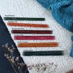 Knitter's Pride /KnitPro 6" Dreamz Double Pointed Needles Set of 5 Size 0 - 11 - Picture 1 of 49