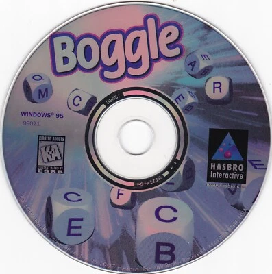 Vintage Boggle (PC Game, Windows 95, 1997, Hasbro) *DISC ONLY* - Image 1 of 2