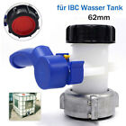 IBC Adapter Kugelhahn Tank Container Auslaufhahn S60x6 62mm Wasserhahn Zubehr
