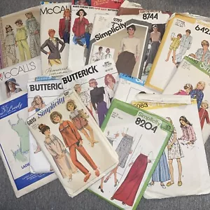 VTG Sewing Patterns -Mixed Lot 15 McCall's,Butterick, Simplicity, Sew Lovely - Picture 1 of 9