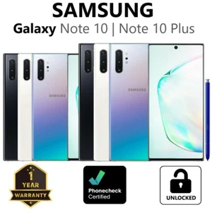 Samsung Galaxy Note 10 | Note 10+ - 256GB | 512GB (Unlocked) Smartphone - Afbeelding 1 van 3