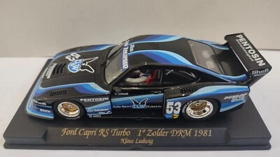 Slot Car Fly Ford Capri RS Turbo 1° Zolder DRM 1981 scala 1/32 - Immagine 1 di 4
