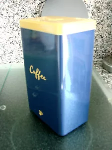 Dose leer neu 7,5 x 11,8 x 19,5 cm Tschibo Coffee Kaffee Blechdose Nostalgie - Bild 1 von 4