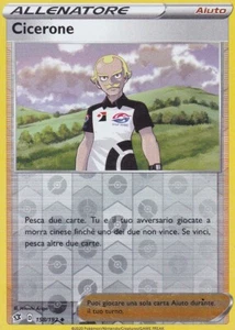 CARTA POKEMON - ALLENATORE - AIUTO - CICERONE - 158/192 - HOLO  - Foto 1 di 1