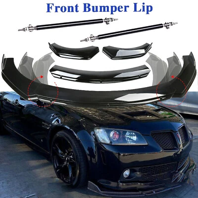 For Pontiac G8 GT Front Bumper Lip/ Part Accessories Splitter Spoiler Body Foto 1 de 4