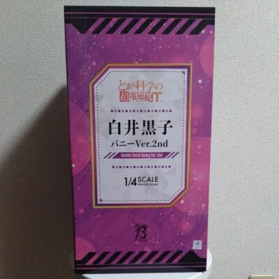 Freeing Toaru Kagaku no Railgun T Kuroko Shirai Bunny Ver. 2nd 1/4 figure New - Image 1 of 4