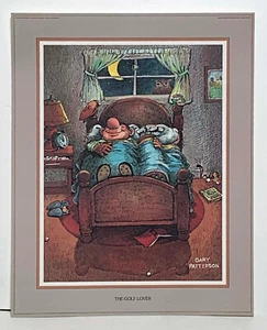Póster de The Golf Lover, Gary Patterson, impresión de reproducción 1980 - Imagen 1 de 1
