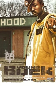 2004 Young Buck Straight Outta Cashville Rapper Promo Poster 17 x 11 - Bild 1 von 5