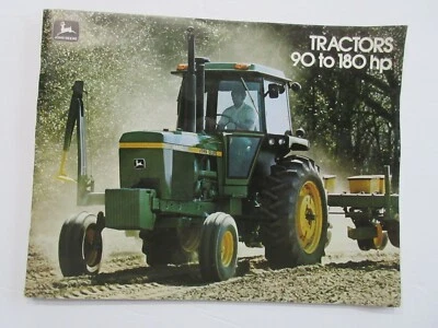 John Deere 4040 4240 4440 4640 4840 & Hi-Crop Tractors Color Brochure 48 Page - Image 1 of 4