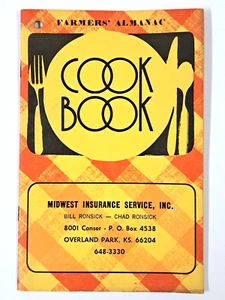 1978 Farmers Almanac cookbook Midwest Insurance Service Overland Park, Kansas - Picture 1 of 6
