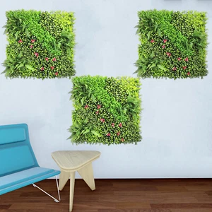 40"x40" Artificial Imitación 3D Hoja Mixta Privacidad Valla Pantalla Decoración Panel Seto #9 - Imagen 1 de 8