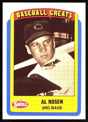 1990 Swell Baseball Greats #39 Al Rosen - Image 1 of 2