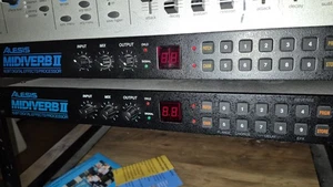Alesis Midi Verb 2 .Rack mount Reverb unit. x2 - Picture 1 of 2