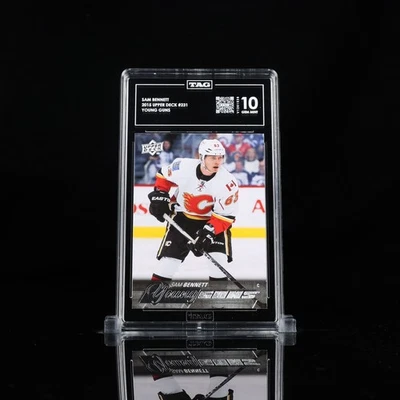 2015 Upper Deck Young Guns #231 Sam Bennett RC Rookie TAG 10 - Image 1 of 3