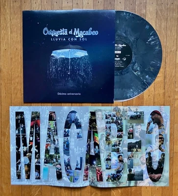 Orquesta El Macabeo – Lluvia Con Sol (10 Aniversario) NEW Salsa MARBLE  sealed Foto 1 de 2