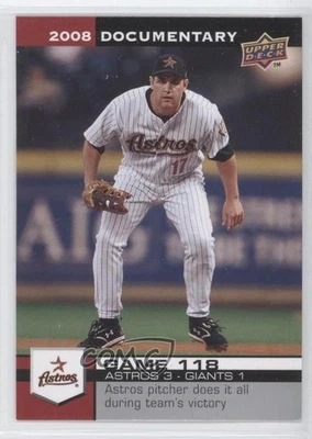 2008 Upper Deck Documentary Lance Berkman #3489 - Image 1 of 2