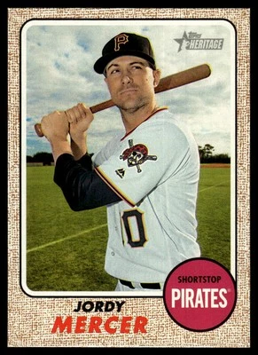 2017 Topps Heritage #270 Jordy Mercer - Image 1 of 2