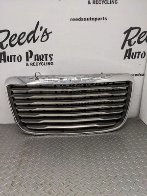 Rejilla superior cromada envolvente negra para 11-14 200 1164961 Foto 1 de 4