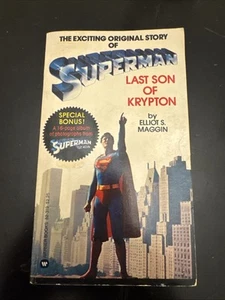 Superman: Last Son of Krypton von Elliot Maggin 1978 Erstdruck PB Warner Bücher - Bild 1 von 6