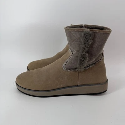 Botas Olukai para mujer 9.5 Hulu gamuza gris piel Pa’ina niebla nuevas sin etiquetas Foto 1 de 4