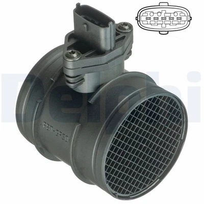 GENUINE BOSCH/DELPHI AIR FLOW METER SENSOR 80MM VAUXHALL ASTRA VXR ZAFIRA TURBO - Image 1 of 4