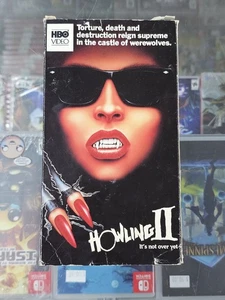 Howling II It’s Not Over Yet 1989 VHS Werewolf Transylvania Cult Horror - Picture 1 of 10