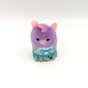 Squishmallows Squishville 2" Serie 4 Tallulah Púrpura Unicornio Mini Peluche con Vestido - Imagen 1 de 6