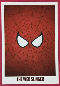 The Web Slinger signierter Kunstdruck 13x19 Marvel Comics Spider-Man Spidey - Bild 1 von 3