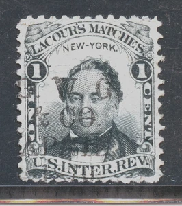 RO 123b, Lacour's Matches revenue stamp. - Picture 1 of 2