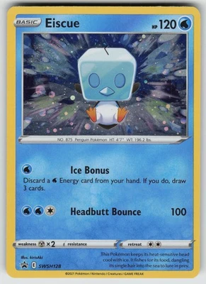 Eiscue - SWSH128 Promo SWSH: Sword & Shield Promo Cards SWSH128 Pokemon - Image 1 of 2