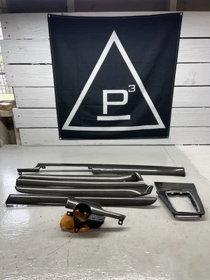 Acabamento interno de fibra de carbono B7/B7 Audi S4/A4 fabricante de equipamento original - Imagem 1 de 4