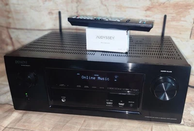 Denon AVR-X2200W 7.2 AV Receiver AMP 4K Atmos USB DTSX BlueTooth WiFi WiFi USB - Image 1 of 4