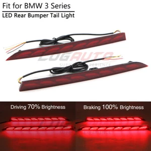 For BMW 3 Series 12-2019 LED Rear Bumper Reflector Light Brake Tail Lamp W/ Turn - Picture 1 of 10
