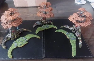 Resin Sylvaneth Wyldwood base proxies. All 3 base shapes. Age of Sigmar. Grey - Picture 1 of 4