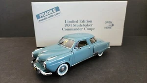 DANBURY MINT 1951 STUDEBAKER COMMANDER COUPE LIMITED 1/24 DIECAST SR - Picture 1 of 9