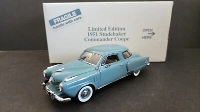 DANBURY MINT 1951 STUDEBAKER COMMANDER COUPE LIMITED 1/24 DIECAST SR - Image 1 of 4