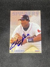 Claudio Arias 2003 Choice Lowell Spinners #9 Auto Autographed Signed MILB Card