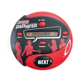 [SEE VID] Vintage Scrabble Catch Phrase Handheld Electronic Game 2004 Hasbro - Picture 1 of 10