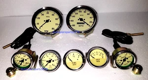 Smiths Temp F Oil temp F oil Fuel Volt Gauge Speedo180-0 mph Tacho 0-80 100mm YC - Picture 1 of 3