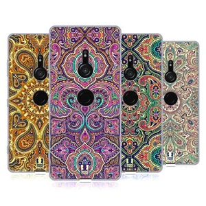 HEAD CASE DESIGNS INTRICATE PAISLEY SOFT GEL CASE FOR SONY PHONES 1 - Picture 1 of 11